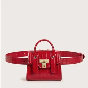 Red Mini Fanny Pack